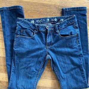 RVCA jeans. Size 26. Nice pocket details